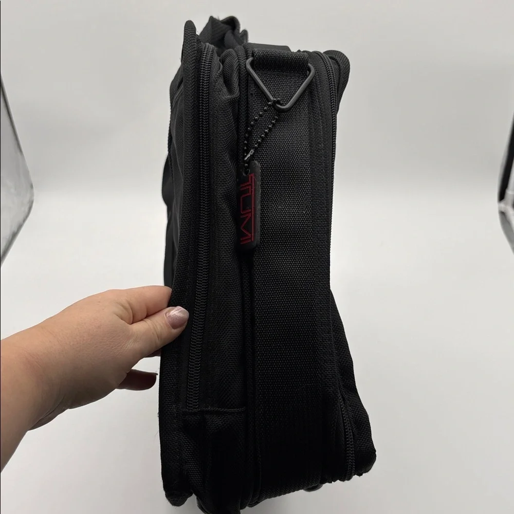 Tumi Black Laptop Travel Work Case 16x12